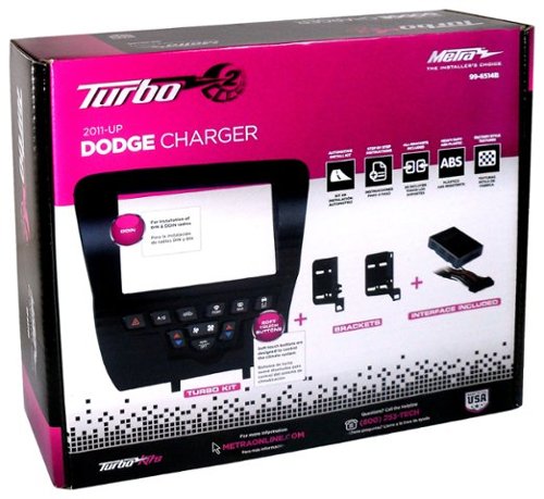 Metra Dash Kit for Select 2011-2014 Dodge Charger DIN DDIN - Matte Black WORLDWIDE DELIVERY