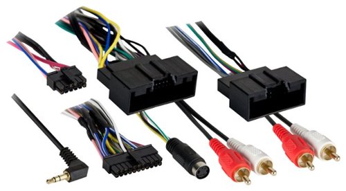 Metra - Axxess ADBOX Data Interface Harness for Select Ford Explorer, Fiesta and Focus Vehicles - Multicolor
