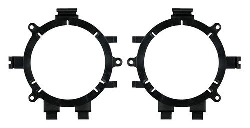 Metra - Speaker Adapter Plates for Most 1995-2005 GM Full-Size Pick-Up Vehicles (Pair) - Black