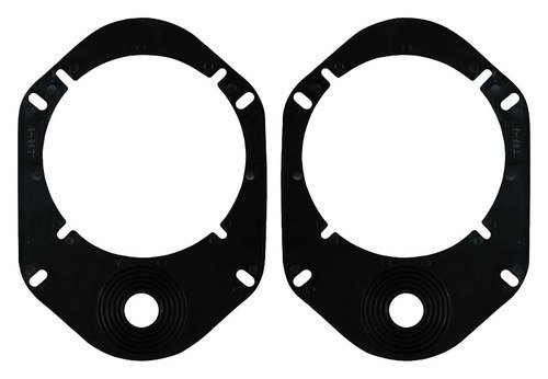 Metra - Speaker Adapter Plates for Most Vehicles With 6" Speaker Locations (Pair) - Black