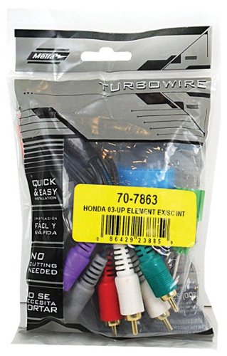 Metra Radio Harness for Select 2003-2013 Honda Element - Multi WORLDWIDE DELIVERY