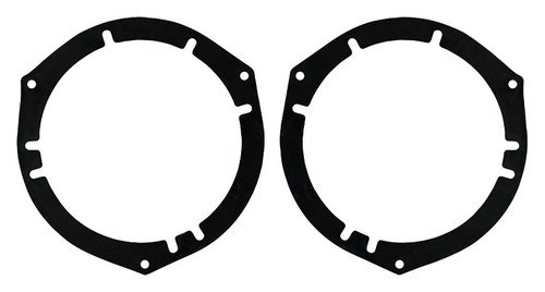 Metra - Speaker Adapter Plates for Select Mazda, Nissan and Ford Vehicles (Pair) - Black
