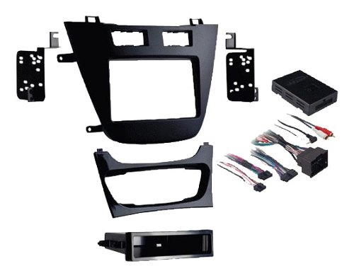 

Metra - Dash Kit for Select 2011-2011 Buick Regal with black dash - Black
