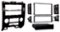 Metra - Dash Kit for Select 2008-2012 Ford Escape - Black-Front_Standard