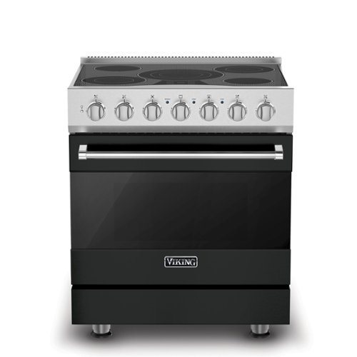 Viking - 3-Series Electric Self-Clean Range - Antique Bronze