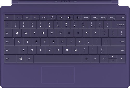  Microsoft - Type Cover 2 for Surface - Purple