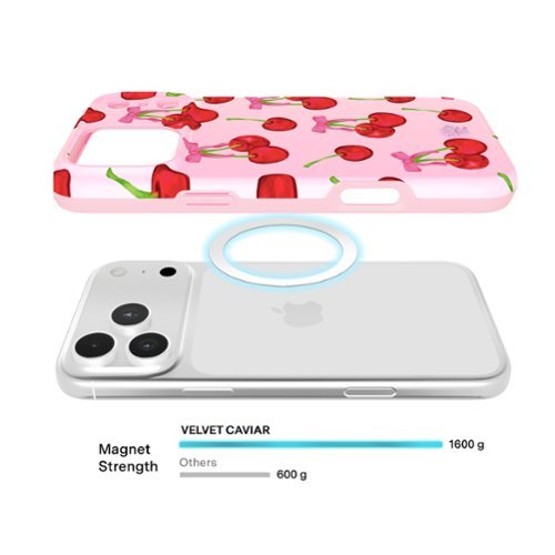 VELVET CAVIAR MagSafe Case for Apple iPhone 17 Pro Max - Sweet Cherry HOW TO BUY