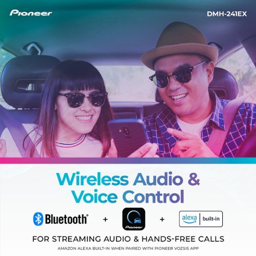 Pioneer 6.2 Bluetooth Digital Media (DM) Receiver - Black WHERE TO BUY