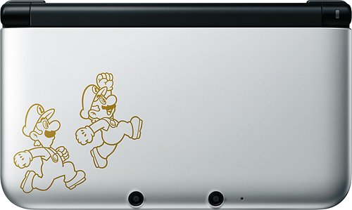  Nintendo - 3DS XL with Mario &amp; Luigi: Dream Team - Silver