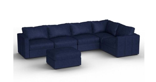 Lovesac - 6 Seats + 8 Sides Corded Velvet & Lovesoft