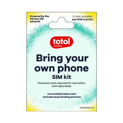Total Wireless - Bring Your Own Phone Mini SIM Pack (No Airtime) - Multi