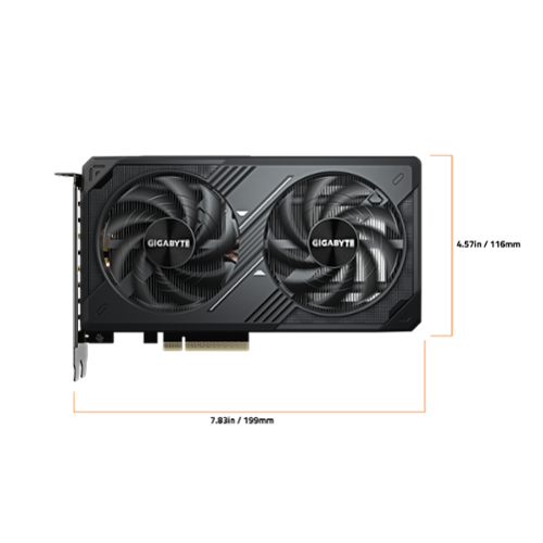 GIGABYTE GeForce RTX 5060 WINDFORCE OC 8G Graphics Card, 8GB 128
