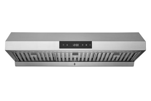 Hauslane - 36 inches - Externally Vented - Under cabinet Range Hood - Silver-Front_Standard 