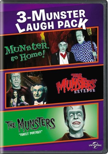  3-Munster Laugh Pack: Munster, Go Home!/The Munsters' Revenge/The Munsters: Family Portrait [DVD]