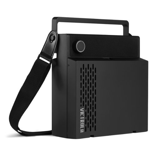 Victrola Revolution GO Portable Record Player - Black GLOBAL SHIPPING