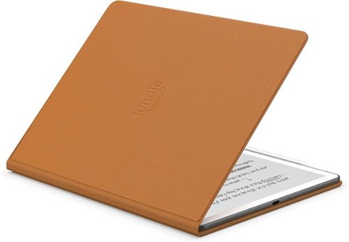 Amazon Kindle Scribe Executive Folio Cover with Magnetic Attach, Sleek Protective Case - Premium Leather - Caramel GLOBAL SHIPPING