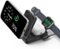 Anker - MagGo 3 in 1 iPhone 17 Charging Station, MagSafe-Compatible Wireless Charger Stand - Black-Front_Standard