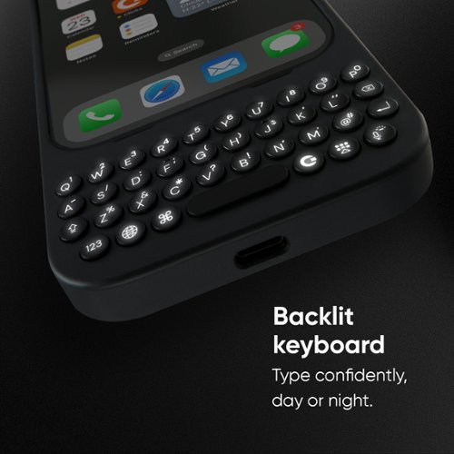 Clicks Keyboard for Apple iPhone 16 Pro Max - Onyx BUY ONLINE