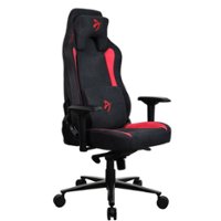 Arozzi - Vernazza Series Top-Tier Premium Supersoft Upholstery Fabric Gaming Chair - Red