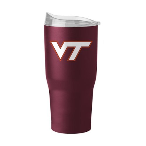 Logo Brands - Virginia Tech Hokies 30oz. Flipside Powder Coat Tumbler - Multicolor-Front_Standard 