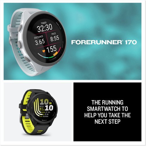 Garmin Forerunner 170 GPS Smartwatch 43 mm Fiber-Reinforced polymer - Black/Amp Yellow - (2026) HOW TO BUY