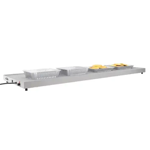Front. Koolmore - 60 In. Commercial Warming Shelf - Silver.