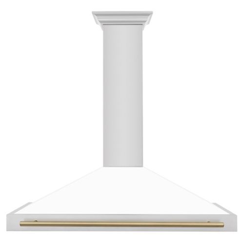 ZLINE Autograph Edition - 48 inches - Externally Vented - Wall Range Hood - White Matte