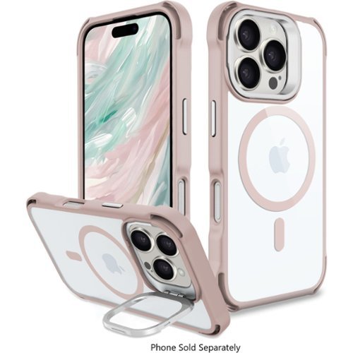 SaharaCase Venture-X Series Kickstand Case with MagSafe for Apple iPhone 16 Pro - Desert Rose GLOBAL SHIPPING