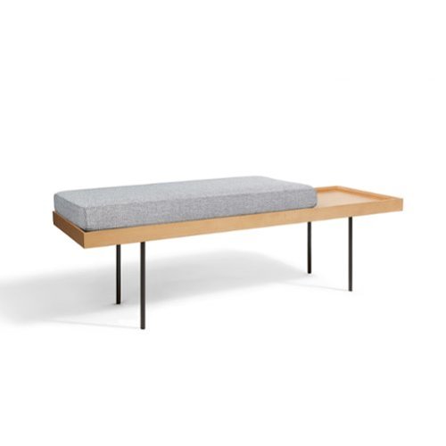 Burrow - Carta Hardwood Bench - Oak-Front_Standard 