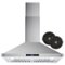 COSMO - 30 inches - Convertible - Wall Range Hood - Stainless Steel-Front_Standard