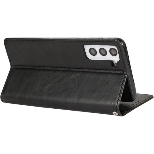 SaharaCase Folio Wallet Case for Samsung Galaxy S23+ - Black GLOBAL SHIPPING
