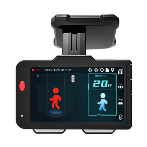 VOXX ADAS 4K Dual View AI Powered Dash Cam with GPS and WiFi Works With Apple/Android - Black WHERE TO BUY