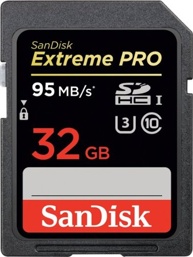  SanDisk - Extreme Pro 32GB SDHC UHS-I Memory Card