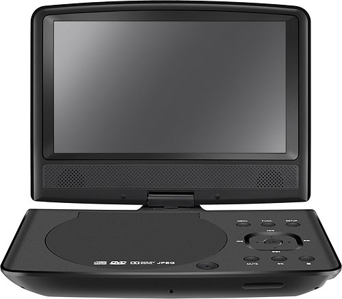  Insignia™ - 9&quot; Portable DVD Player - Black