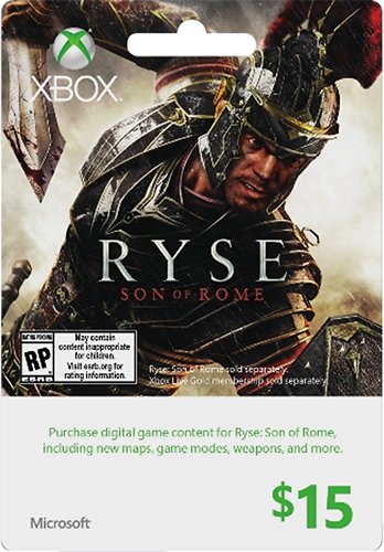  Microsoft - $15 Xbox Gift Card - Ryse