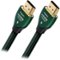 AudioQuest - Forest 10' 4K Ultra HD In-Wall HDMI Cable - Black/Green Stripe-Front_Standard 