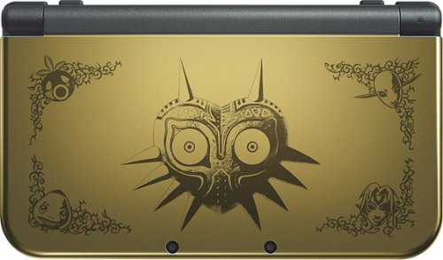  Nintendo - New 3DS XL Legend of Zelda: Majora's Mask Limited Edition - Gold/Black