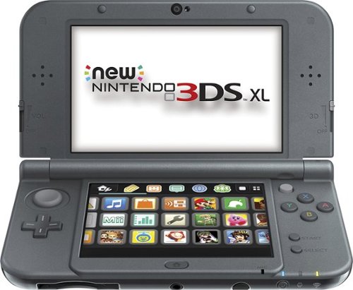  Nintendo - New 3DS XL - Black