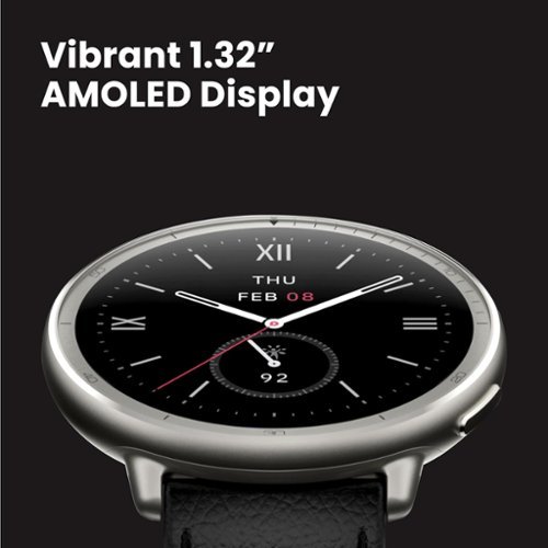 Amazfit Active 2 Smartwatch 33.52mm Silicone - Black WHERE TO BUY
