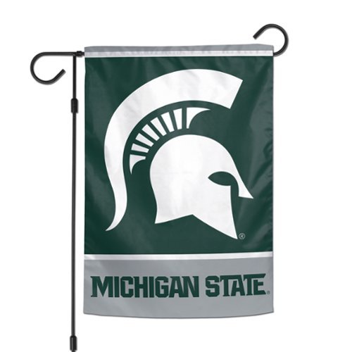 WinCraft - Michigan State Spartans 12" x 18" Double-Sided Garden Flag - Multicolor-Front_Standard 