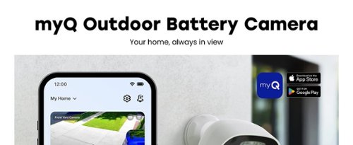Chamberlain myQ Outdoor Battery Security Camera - White BUY IN EUROPE