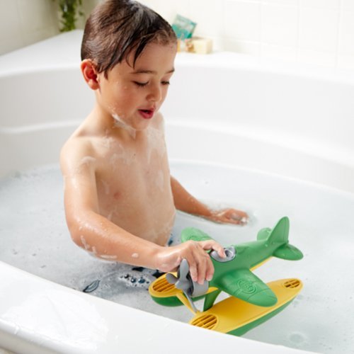 Green Toys : Green Seaplane Floating Water & Bathtime Toy WORLDWIDE DELIVERY