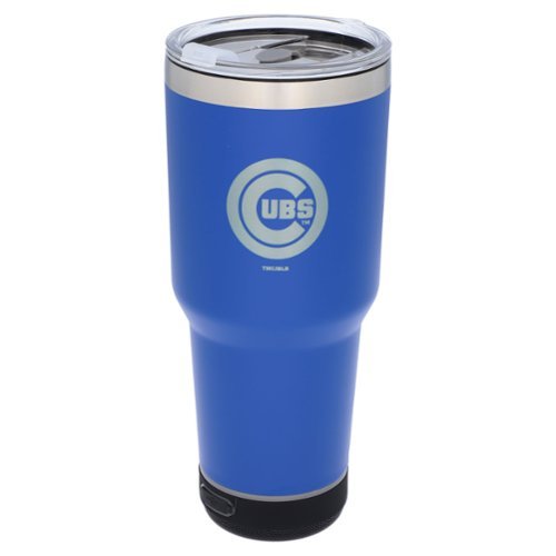 The Memory Company - Chicago Cubs 30oz. Stainless Steel LED Bluetooth Tumbler - Multicolor-Front_Standard 