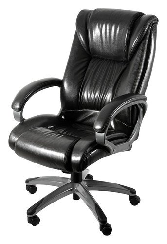 Z-Line Designs - Primo Premium PU Leather Gaming/Office Chair - Black-Front_Standard 