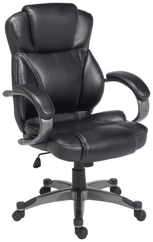  Z-Line Designs - Leather Executive Chair - Black