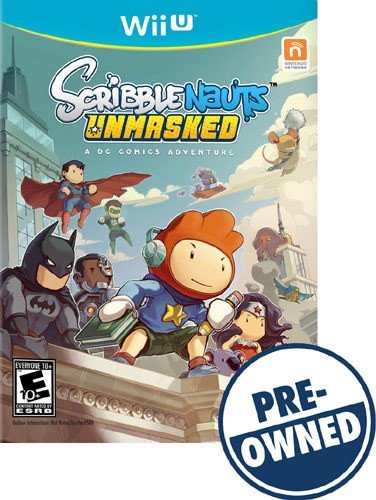  Scribblenauts Unmasked - A DC Comics Adventure - PRE-OWNED - Nintendo Wii U
