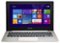 ASUS - 11.6" Touch-Screen Laptop - Intel Pentium - 4GB Memory - 500GB Hard Drive - Champagne-Front_Standard 