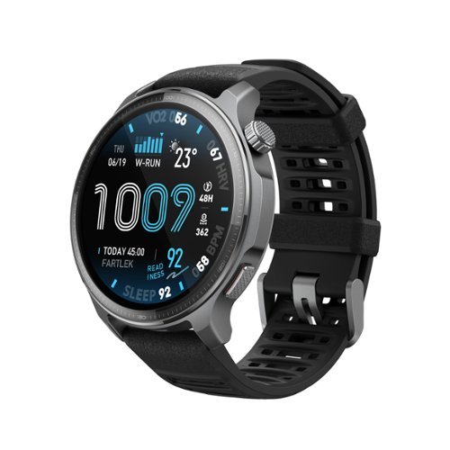 Amazfit Balance 2 XT Smartwatch 47mm Silicone - Gray / Black - (2025) INTERNATIONAL SHIPPING
