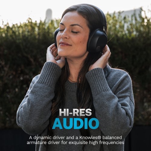 JLab Epic Lux Lab Edition ANC Wireless Headphones – Hi-Res Compatible, Spatial Audio w/ Head Tracking & 90+ Hour Battery Life - Black WORLDWIDE DELIVERY