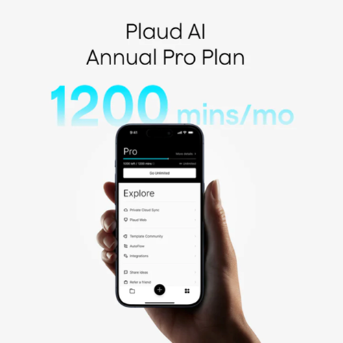 PLAUD - AI Annual Pro Plan [Digital]
